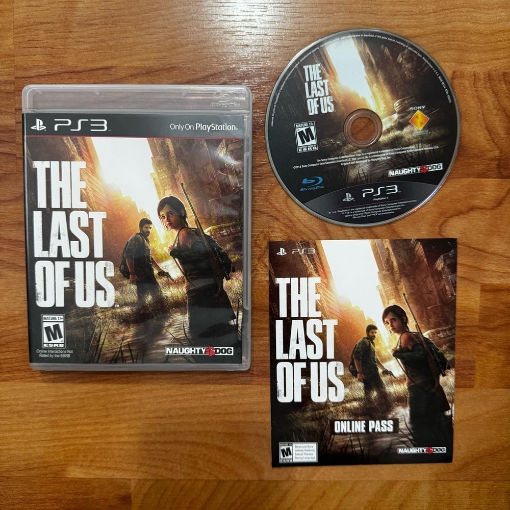 The Last of Us Sony PlayStation 3 PS3 2013 Disc Case Insert Tested and Working